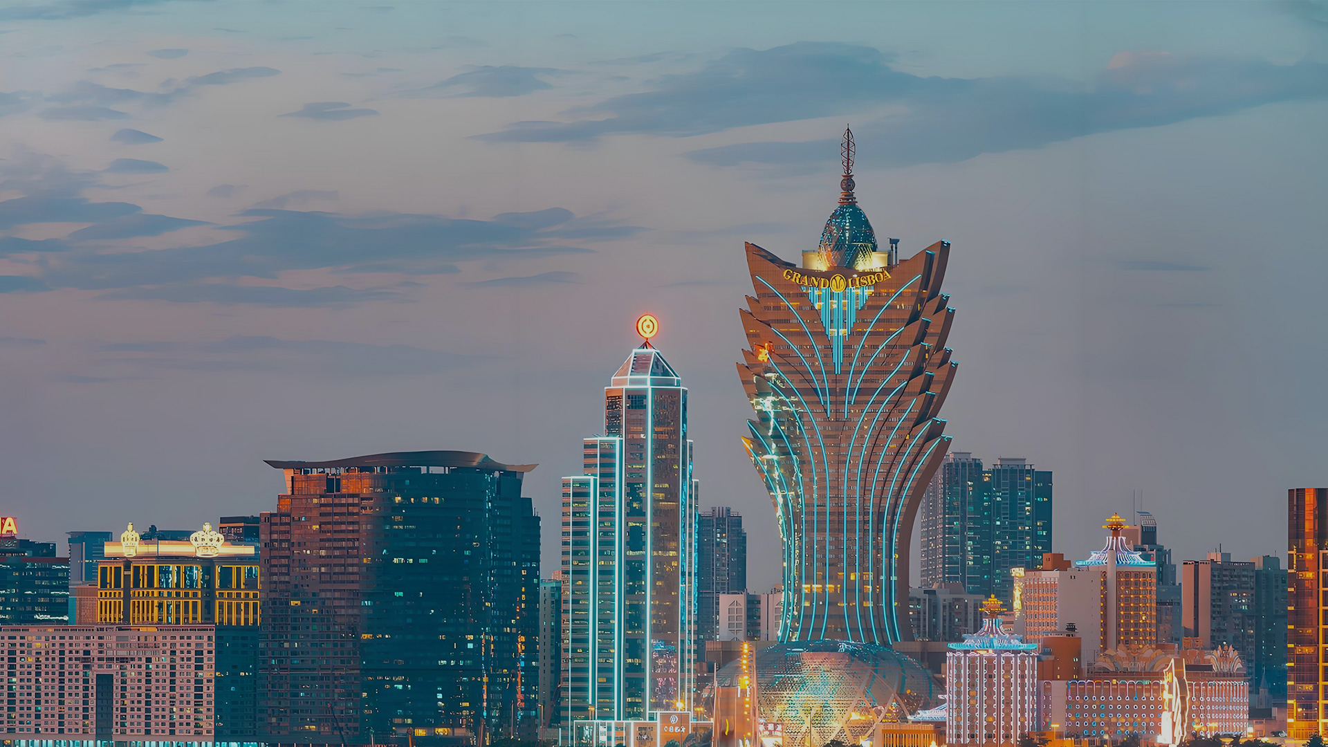 Modern hospital exterior